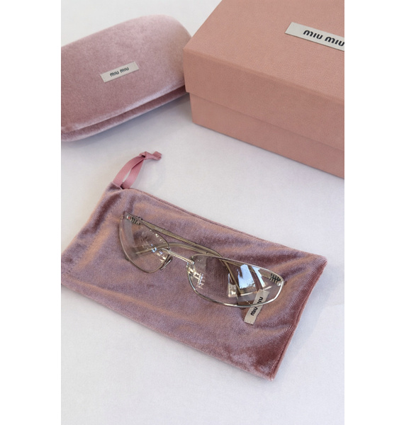 Очки • Miu Miu • Розовый