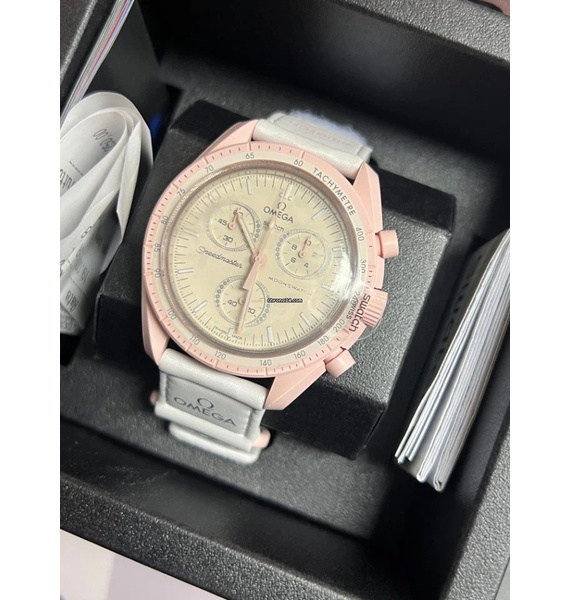 Часы • Swatch • Розовый