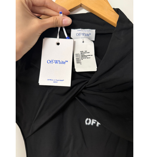 Платье • Off-White • Черный