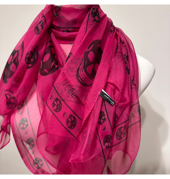Шаль • Alexander McQueen • Розовый
