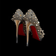 Туфли • Christian Louboutin • Серебряный