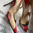 Туфли • Manolo Blahnik • Бордовый