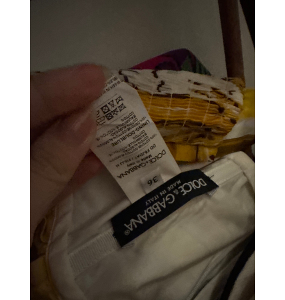 Платье • Dolce & Gabbana • Желтый