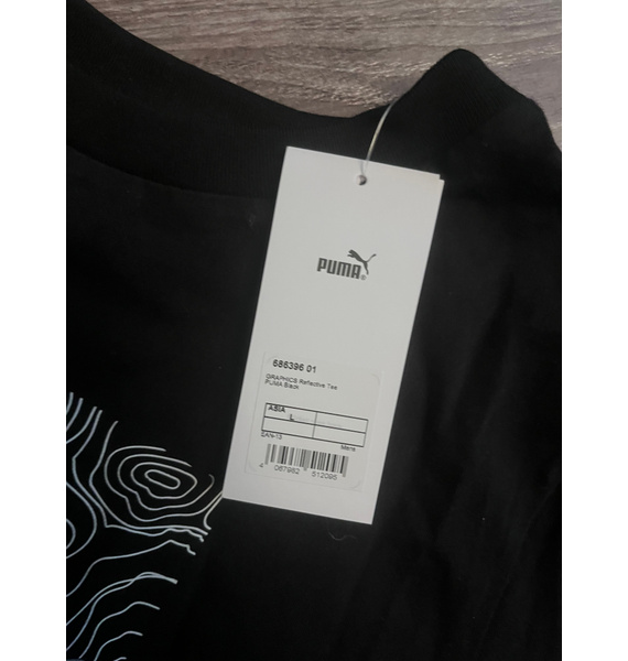 Футболкa • PUMA • Черный