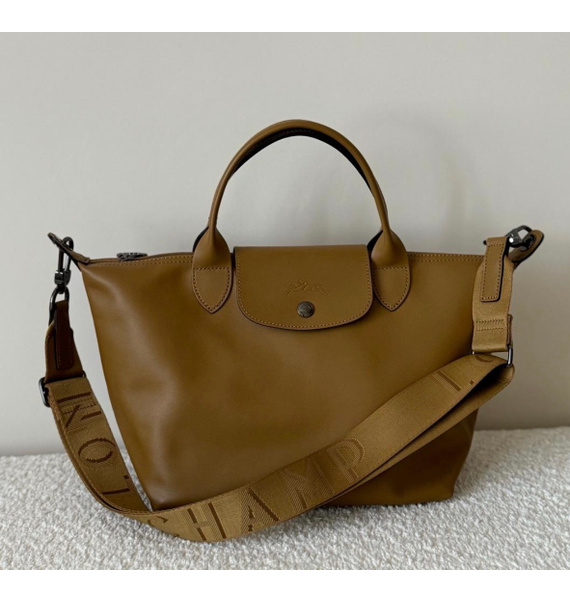 Сумка • Longchamp • Горчичный