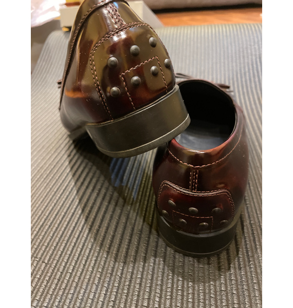 Лоферы • Tod's • Бордовый