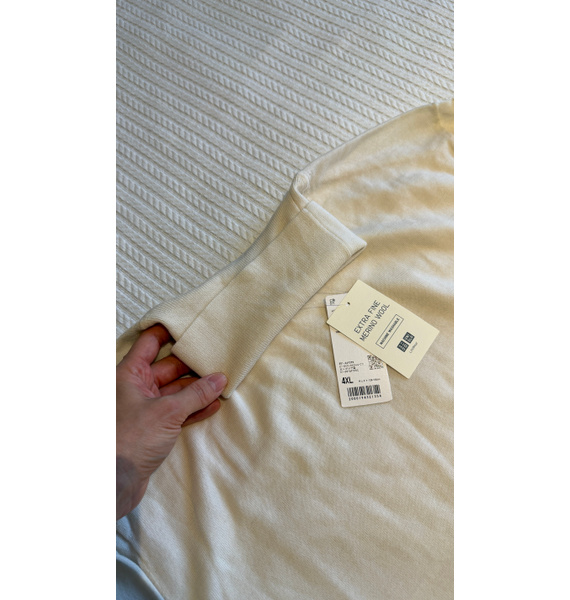 Свитер • UNIQLO • Бежевый