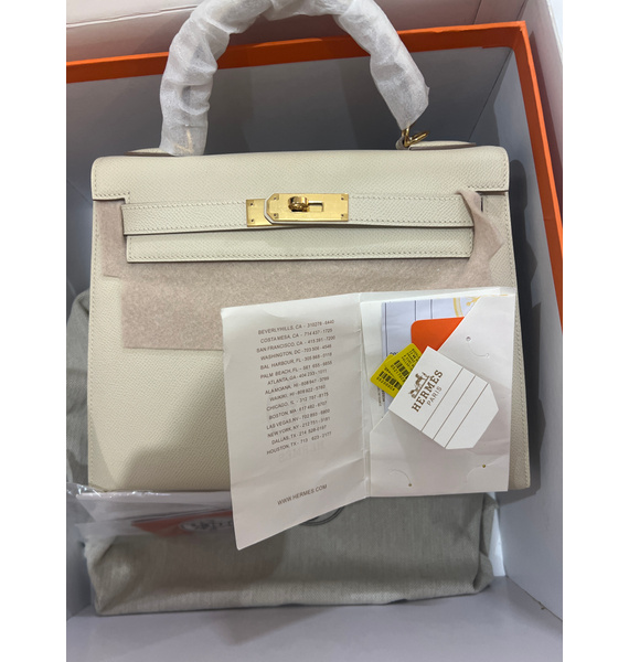 Сумка • Hermès • Бежевый