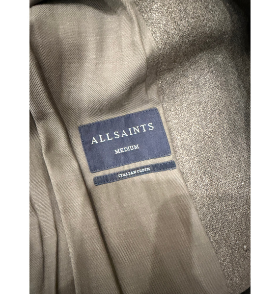 Пальто • ALLSAINTS • Зеленый