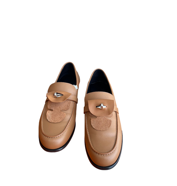 Лоферы • Hermès • Коричневый