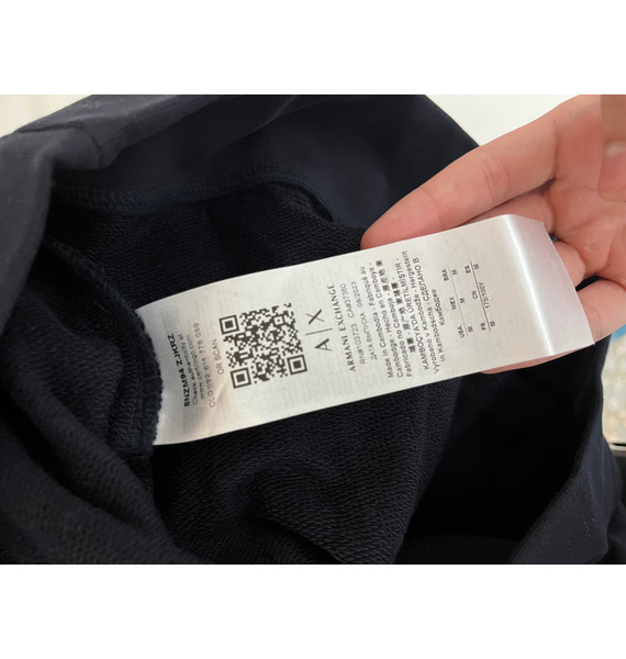 Толстовка • Armani Exchange • Темно-синий