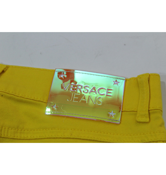Джинсы • Versace • Желтый