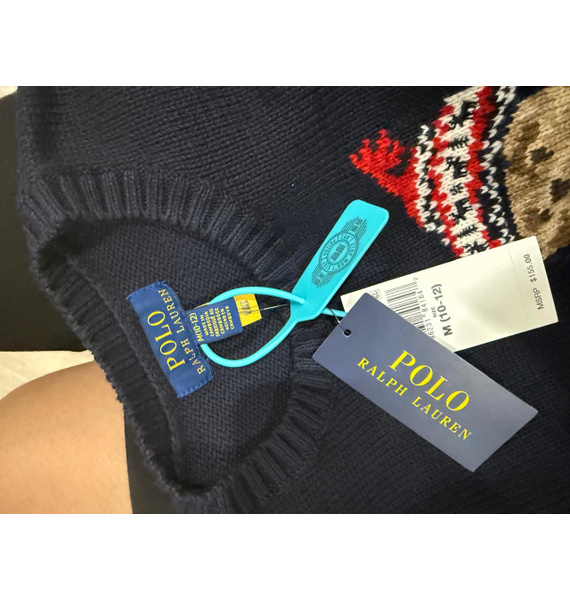 Свитер • Polo Ralph Lauren • Темно-синий