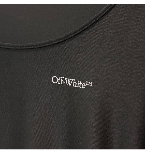 Боди • Off-White • Черный