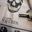 Шарф • Alexander McQueen • Серый