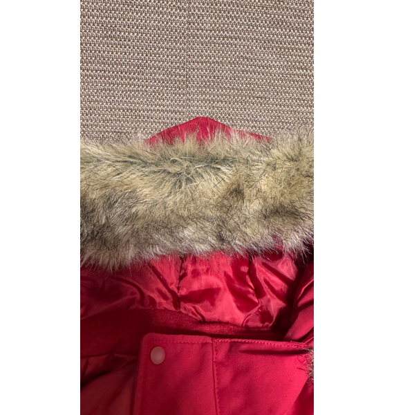 Парка • UNIQLO • Бордовый
