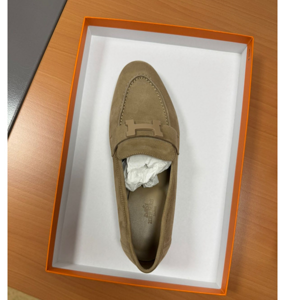 Лоферы • Hermès • Бежевый