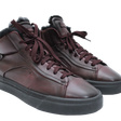 Кроссовки • Santoni • Бордовый