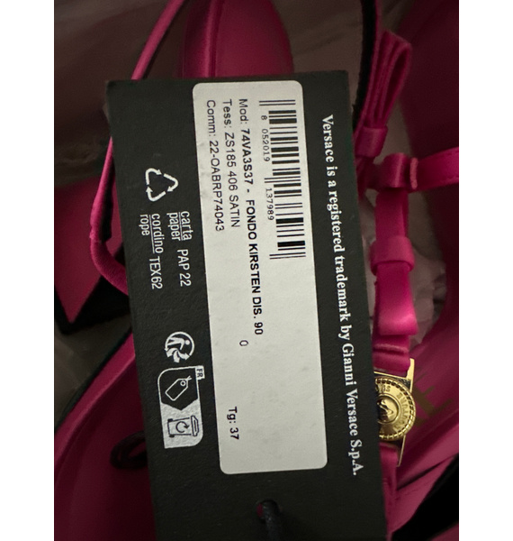 Босоножки • Versace Jeans Couture • Розовый