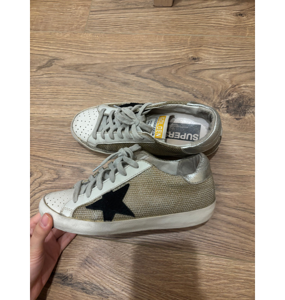 Кеды • Golden Goose • Серебряный