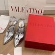 Туфли • Valentino Garavani • Серебряный