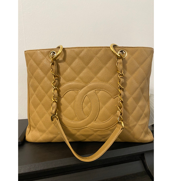 Сумка • Chanel • Бежевый