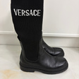 Сапоги • Versace • Черный