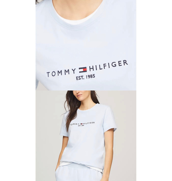 Футболка • Tommy Hilfiger • Голубой