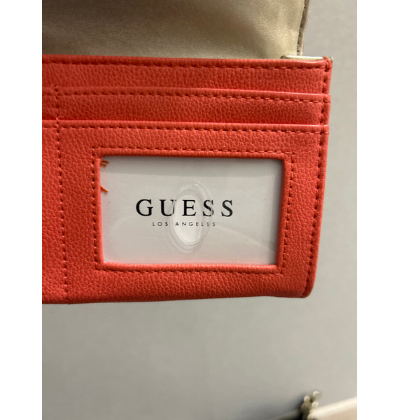 Кошелек • GUESS • Коралловый