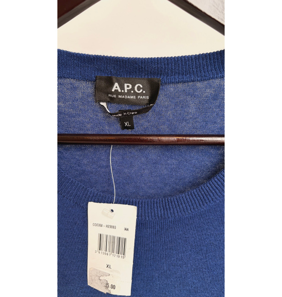 Джемпер • A.P.C. • Синий