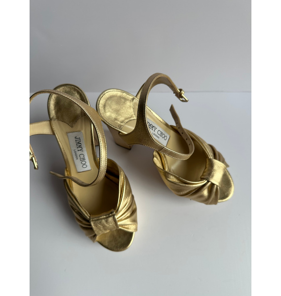 Босоножки • Jimmy Choo • Золотой