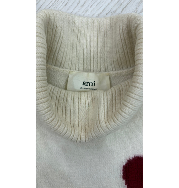 Свитер • AMI Paris • Бежевый