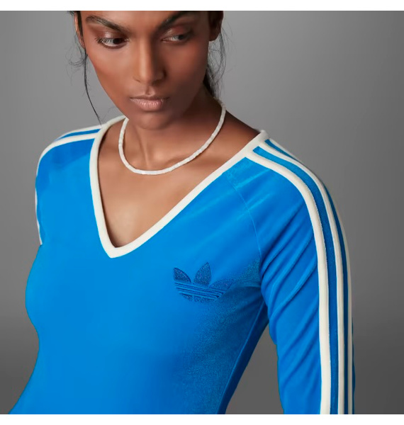 Лонгслив • adidas • Синий