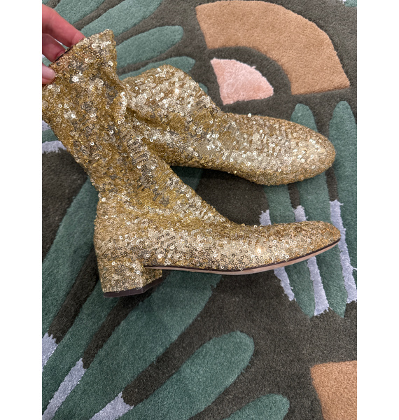 Ботинки • Dolce & Gabbana • Золотой