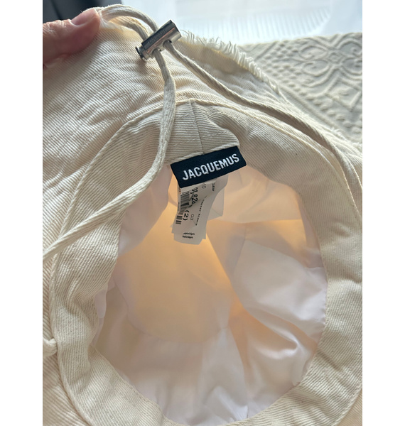 Шляпа • Jacquemus • Кремовый