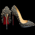 Туфли • Christian Louboutin • Серебряный