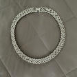 Колье • Swarovski • Серебряный