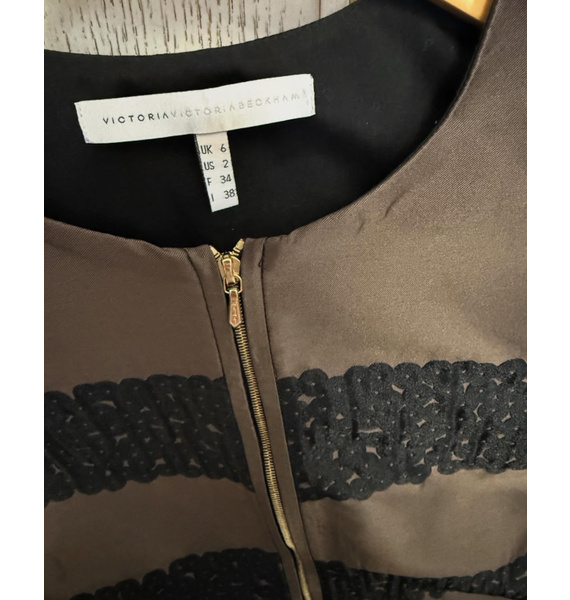 Платье • Victoria Beckham • Коричневый