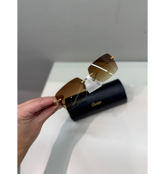 Очки • Cartier Eyewear • Золотой