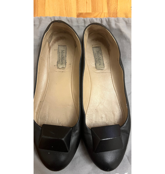 Балетки • Max Mara • Черный