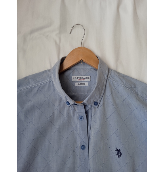 Рубашка • U.S.Polo Assn. • Голубой