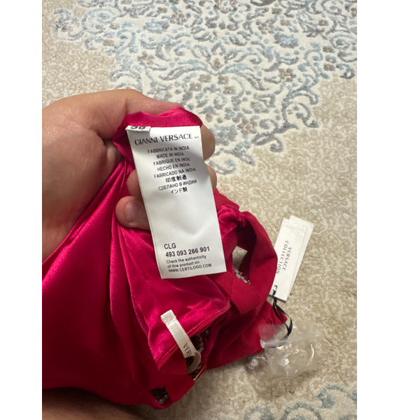 Платье • Versace • Розовый