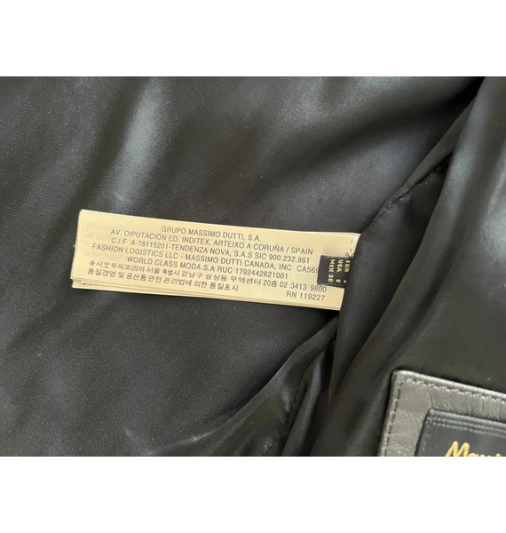 Куртка • Massimo Dutti • Черный