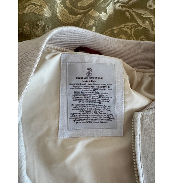 Куртка • Brunello Cucinelli • Кремовый
