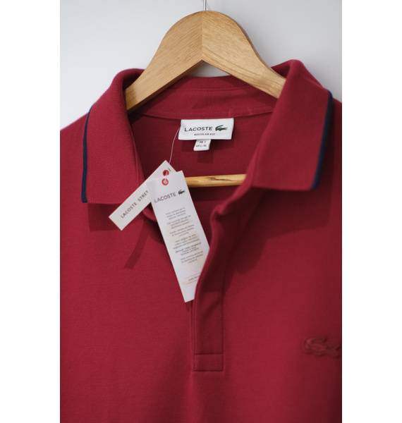 Поло • Lacoste • Красный