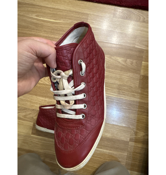 Кроссовки • Gucci • Бордовый