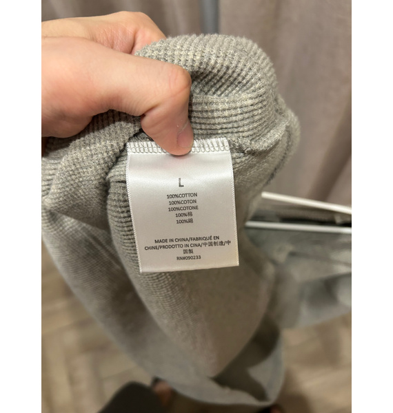 Лонгслив • FEAR OF GOD ESSENTIALS • Серый