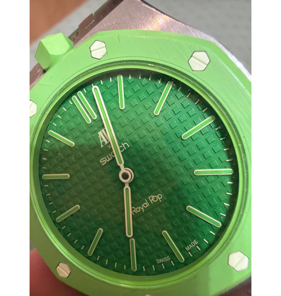 Часы • Swatch • Зеленый