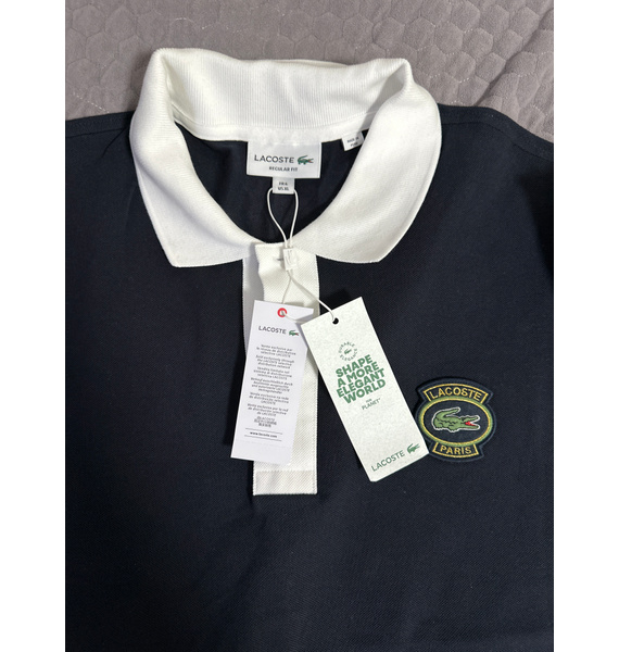 Поло • Lacoste • Черный