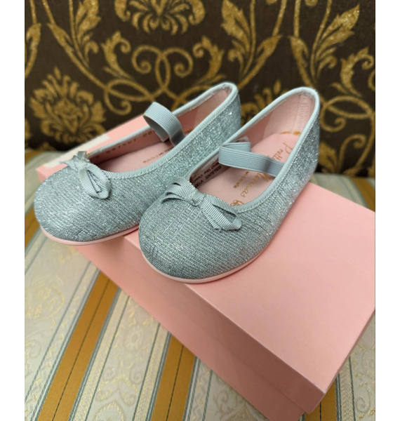 Туфли • Pretty Ballerina • Серебряный